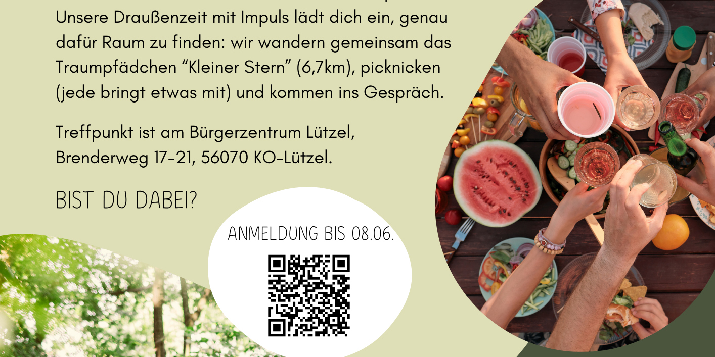 Draußenzeit für Frauen (Flyer A4)