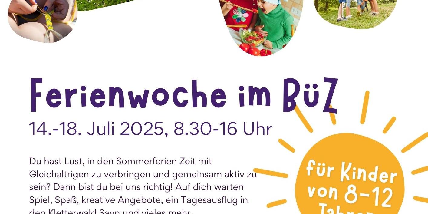 Ferienwoche im BüZ Flyer A4