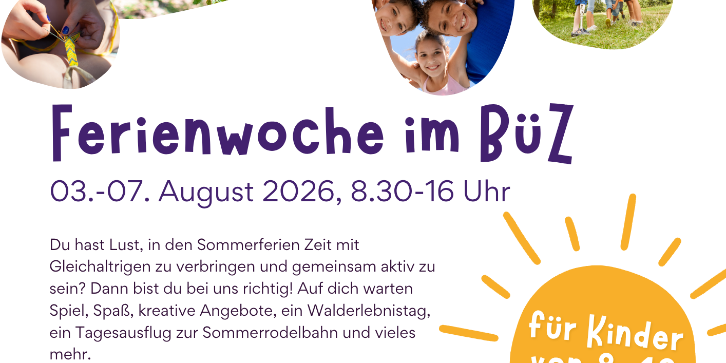 Ferienwoche im BüZ Flyer A4