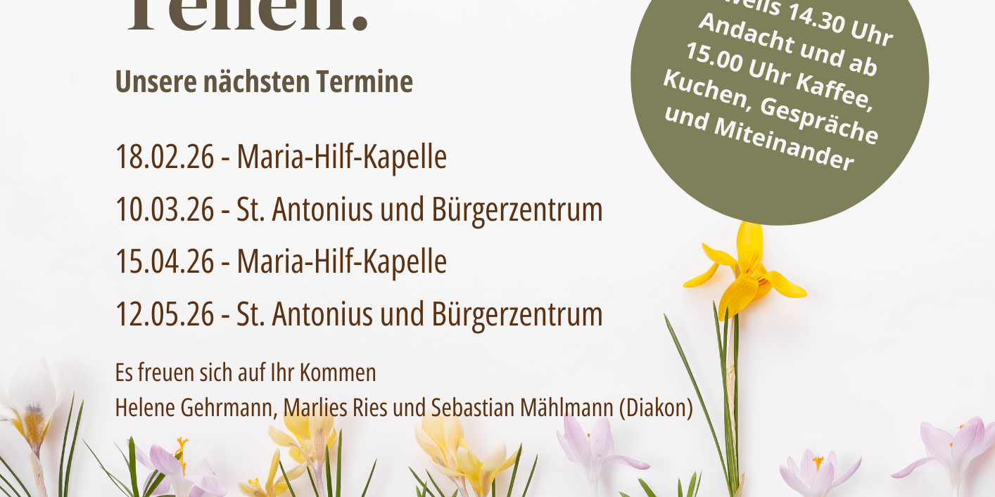 Flyer Gemeinde-Café 1-2026