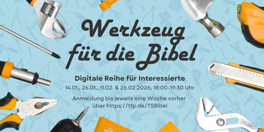 Werkzeug für die Bibel 2026 Flyer